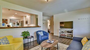 Smart TV, DVD player, video library