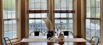 Poolside Bliss! Private Beach! Renovated home w/ pool & 5 min cart ride to beach