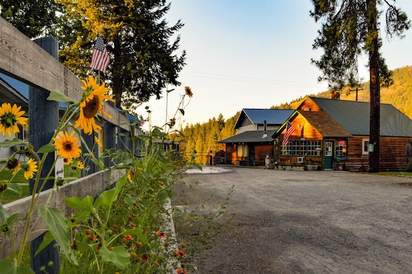 Overnatningsstedets facade
