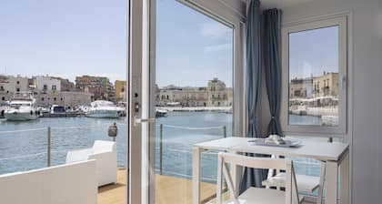 Houseboat in Bisceglie harbor