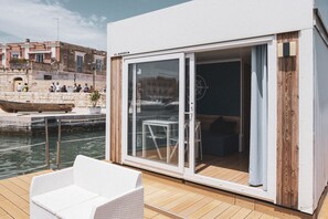 Terrace/patio - Houseboat in Bisceglie harbor (Bisceglie)