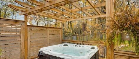 Bain à remous extérieur