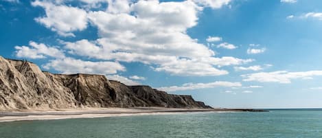 Vlak bij het strand