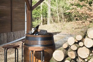 Property grounds - Amboise and Chenonceau: Chalet with wood fire (Saint-Martin-le-Beau)