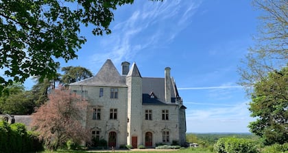 Château avec vue splendide