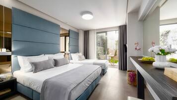 Deluxe Superior Room Ground Floor | 1 Schlafzimmer, Betten mit Memory-Foam-Matratzen, Zimmersafe