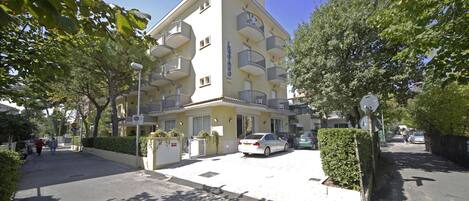 Facciata della struttura