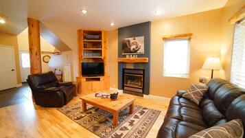 Smart TV, chimenea