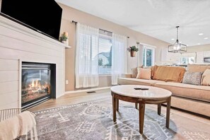 تلفزيون، مدفأة