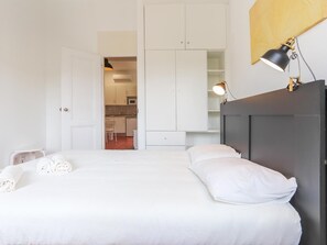 1 bedroom, iron/ironing board, Internet, bed sheets