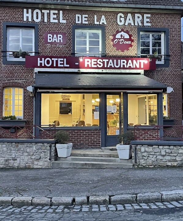 Fassade der Unterkunft