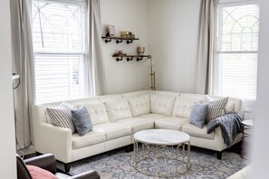 TV connectée, cheminée