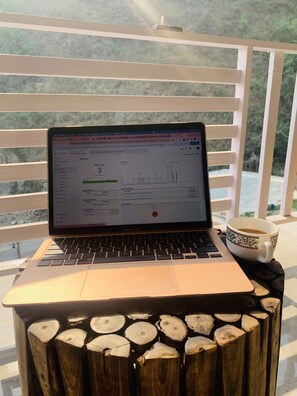 Utsikt från boendet