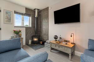 Casa de campo de lujo, baño privado | Interior