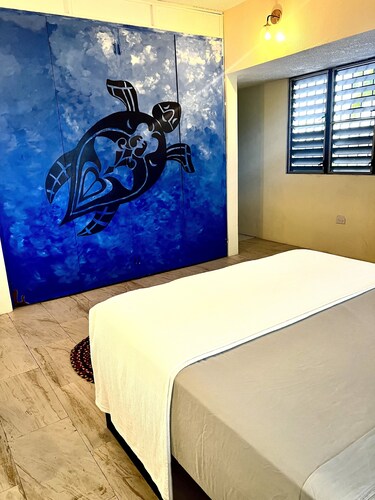 Rain Forest Edge with an Ocean View, close proximity to many island activities!