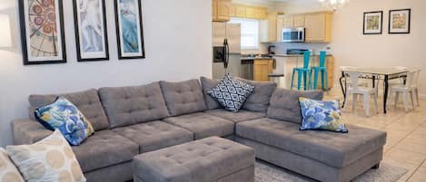 Área de sala de estar