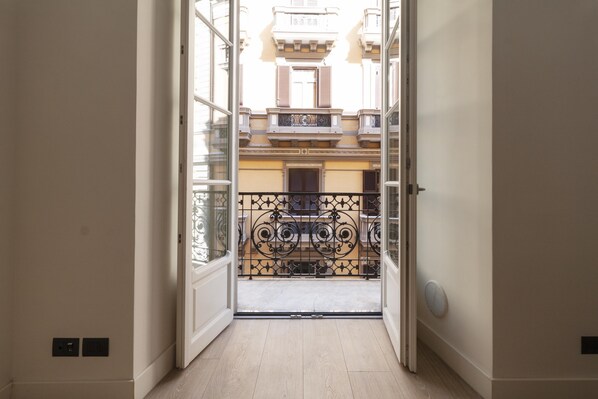 Apartment | Blick vom Balkon