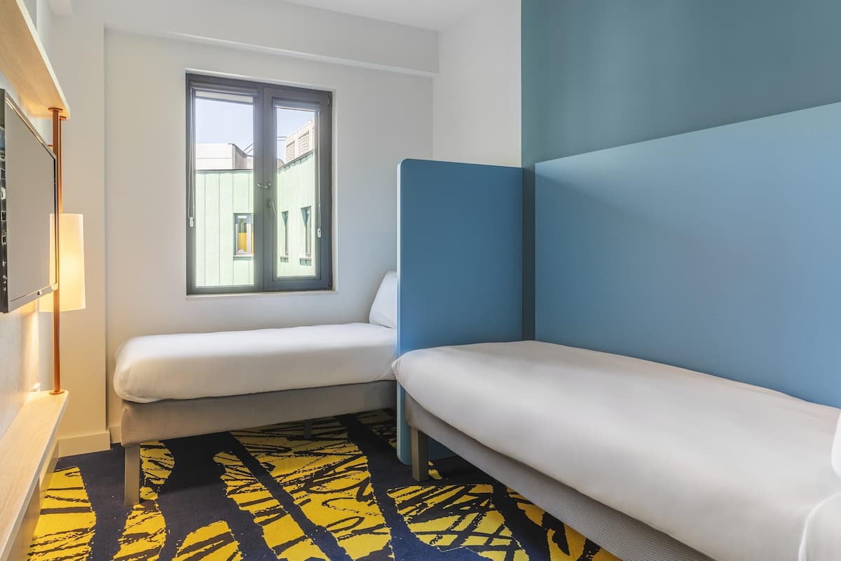 Chambre Standard, 2 lits jumeaux | Literie hypoallergénique, système d’insonorisation