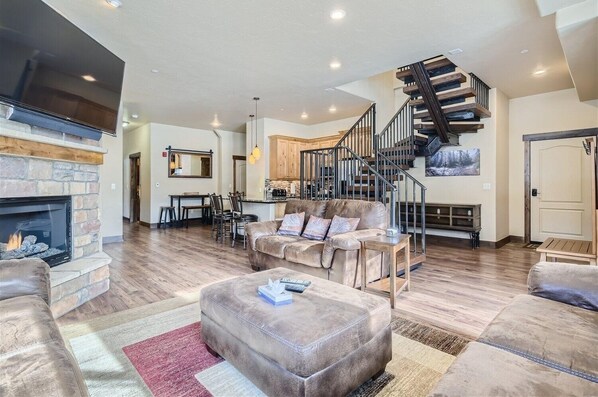 Condo, 4 Bedrooms | Living area - Condos Off Main 15 4 Bedroom Condo by RedAwning (Frisco)