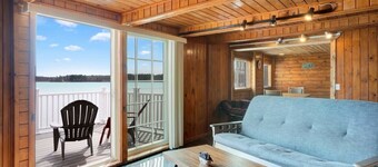Lakefront Cottages with Hot Tub & Fire Pit
