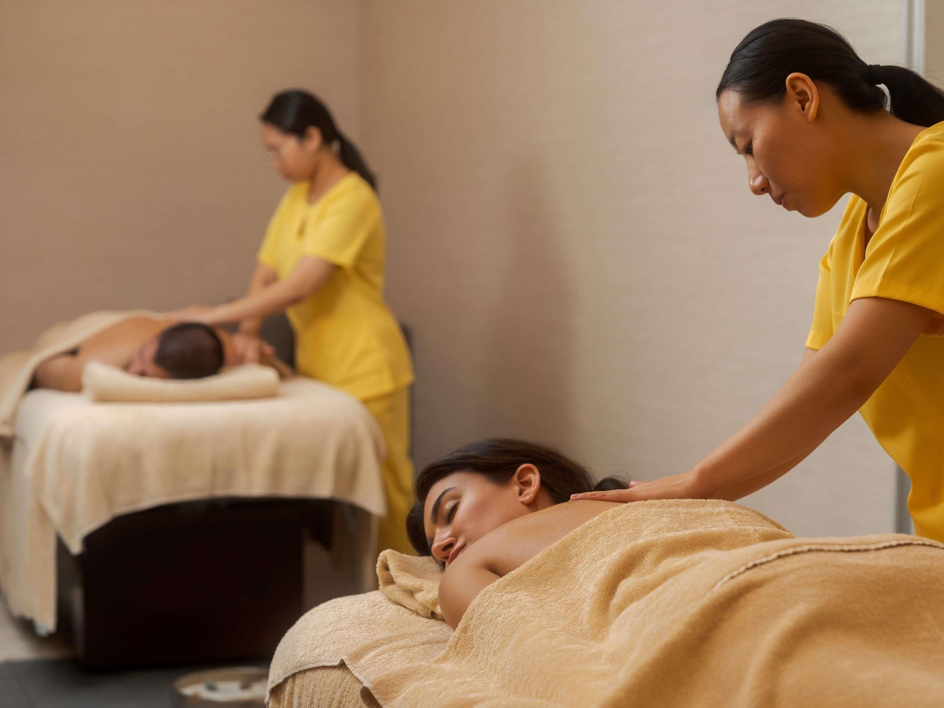 Couples treatment room(s), body treatments, body wraps, body scrubs