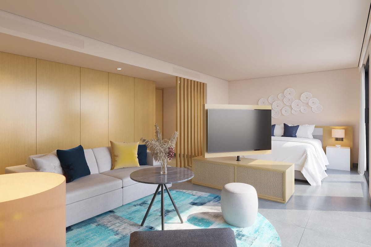 1 bedroom, minibar, in-room safe, desk