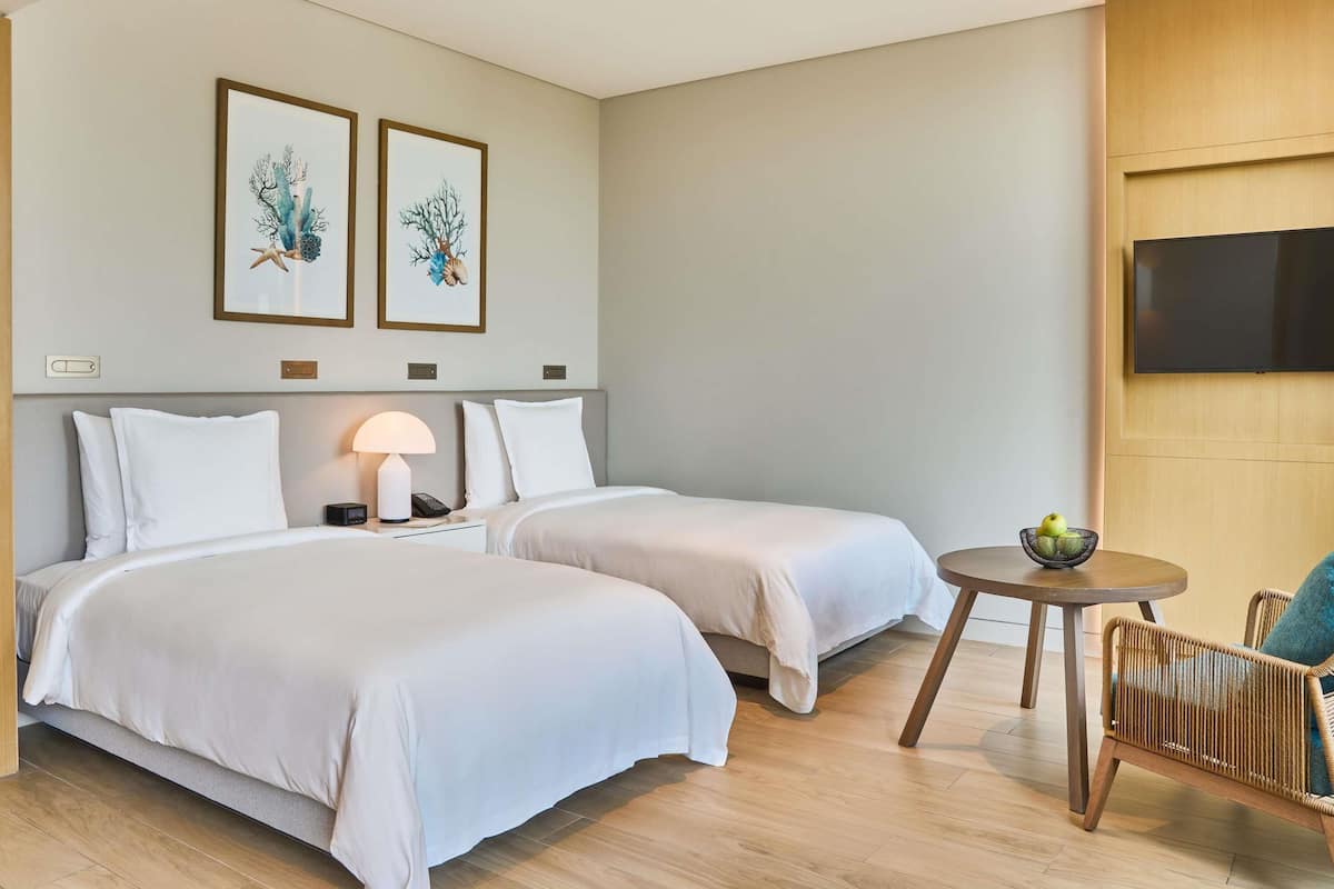 Beachfront Junior Suite with Private Terrace - 2 Single Bed