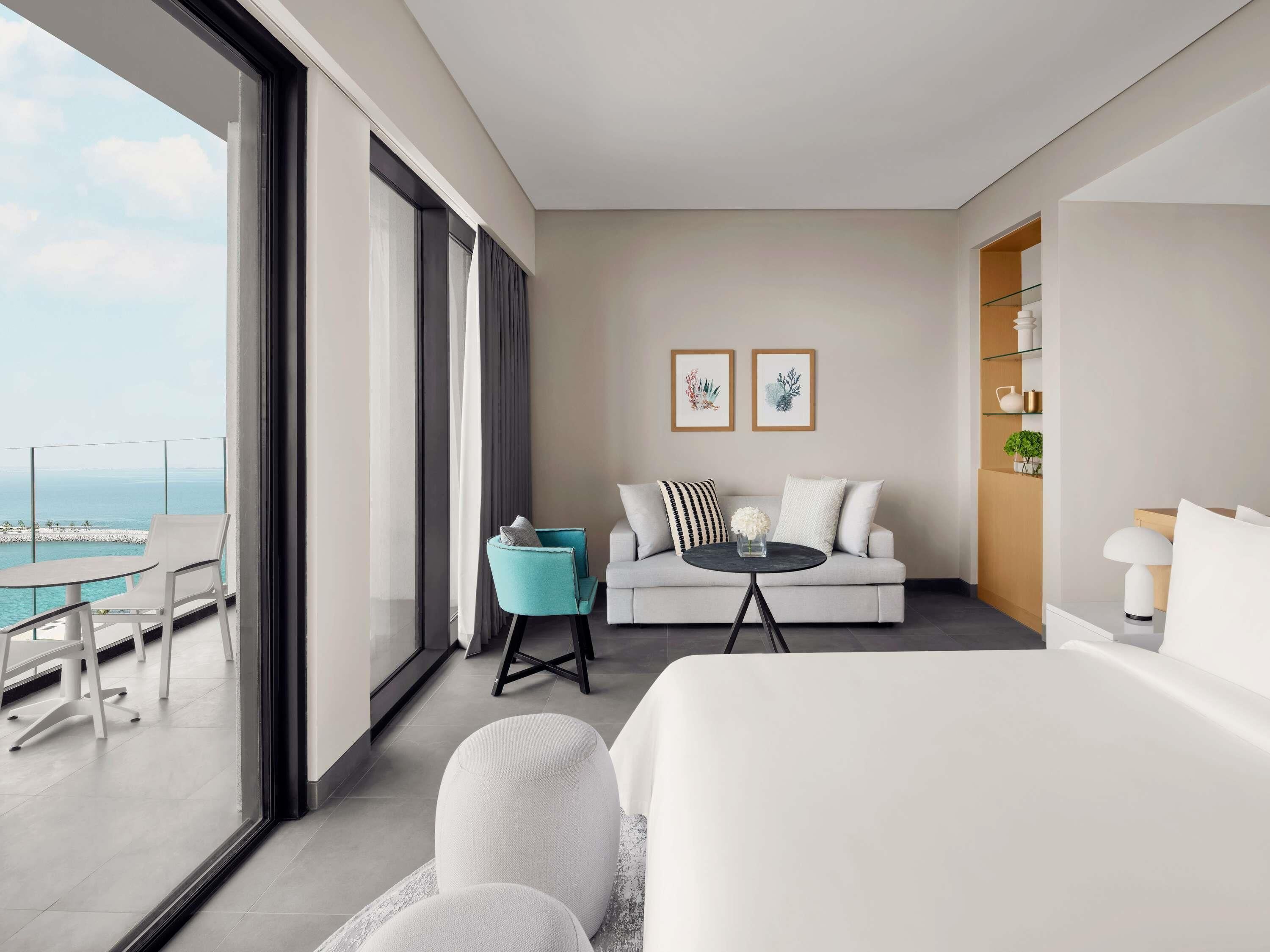 Superior Room, 1 King Bed with Sofa bed, Sea View | Minibar, in-room safe, desk, laptop workspace