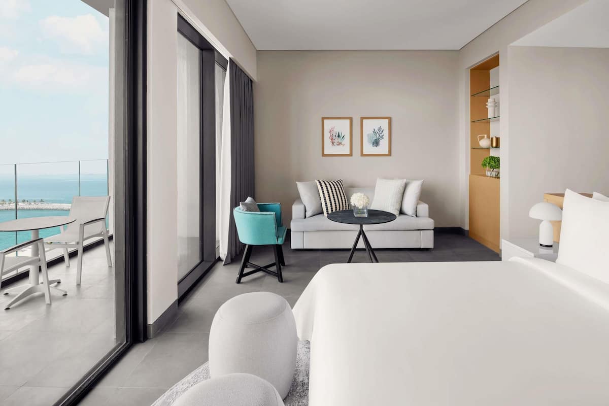 Superior Room, 1 King Bed with Sofa bed, Sea View