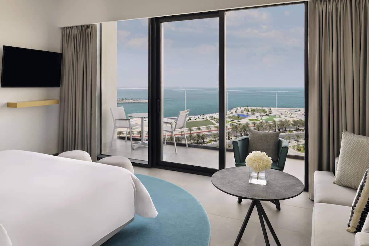 1 yatak odası, minibar, odada kasa, masa