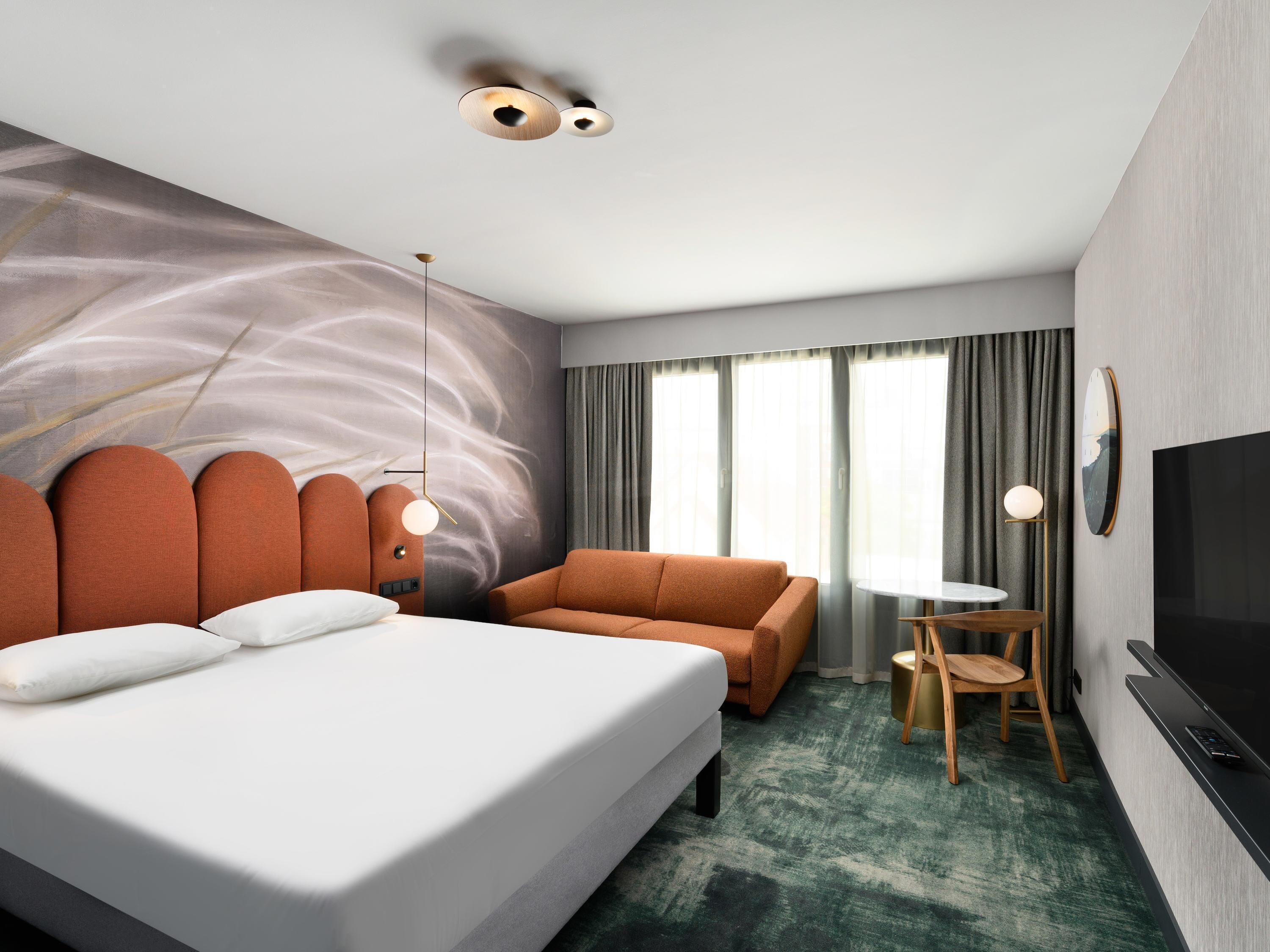 Privilege, 雙人房, 1 張加大雙人床及 1 張梳化床 | 迷你吧、房內夾萬、獨特設計、獨特裝修