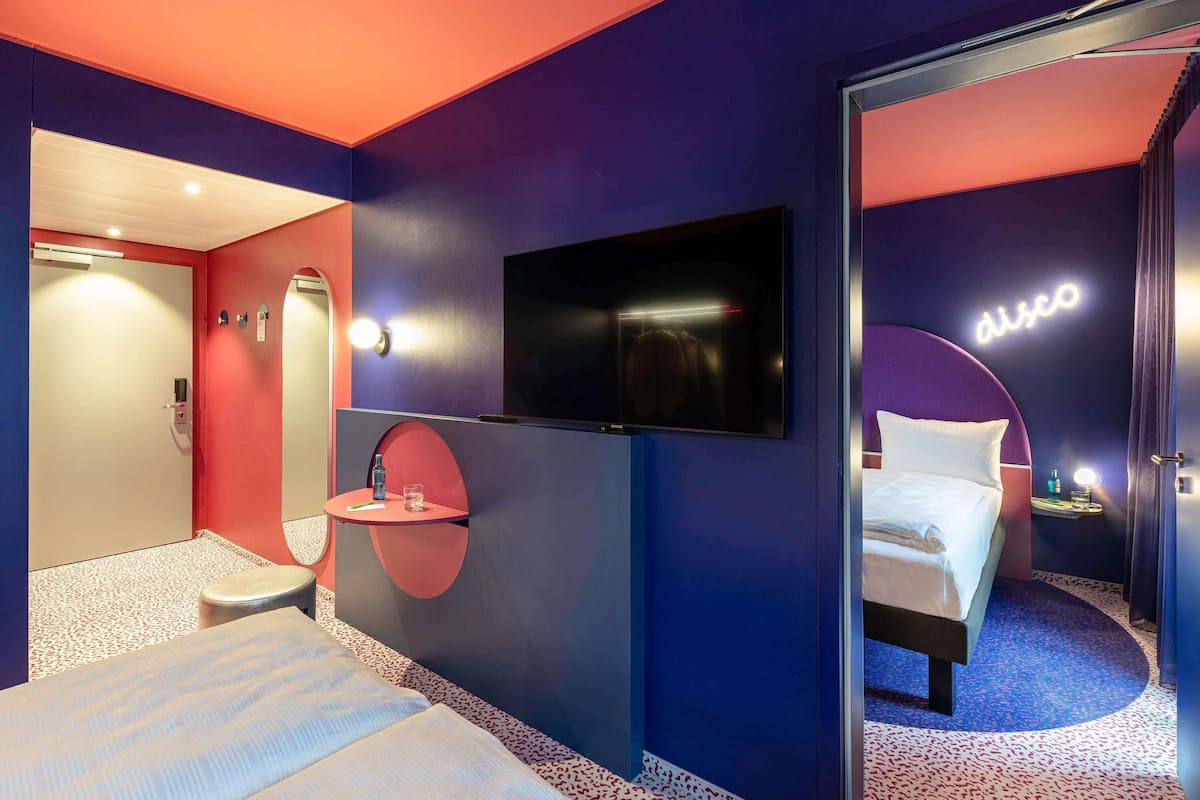 Standard Room, 1 Double Bed (connecting door) | Desk, blackout drapes, soundproofing, free WiFi