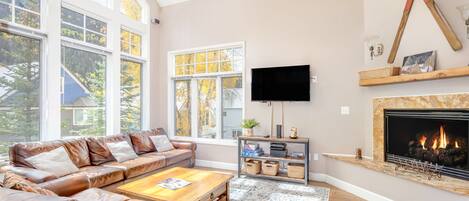 Téléviseur connecté, foyer, lecteur de DVD, chaßne audio