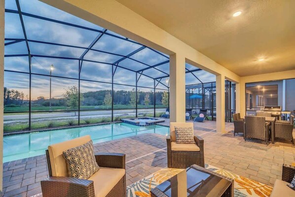 Pool - Themed 7BR w/ Pool & Game Room Near Disney (Kissimmee)