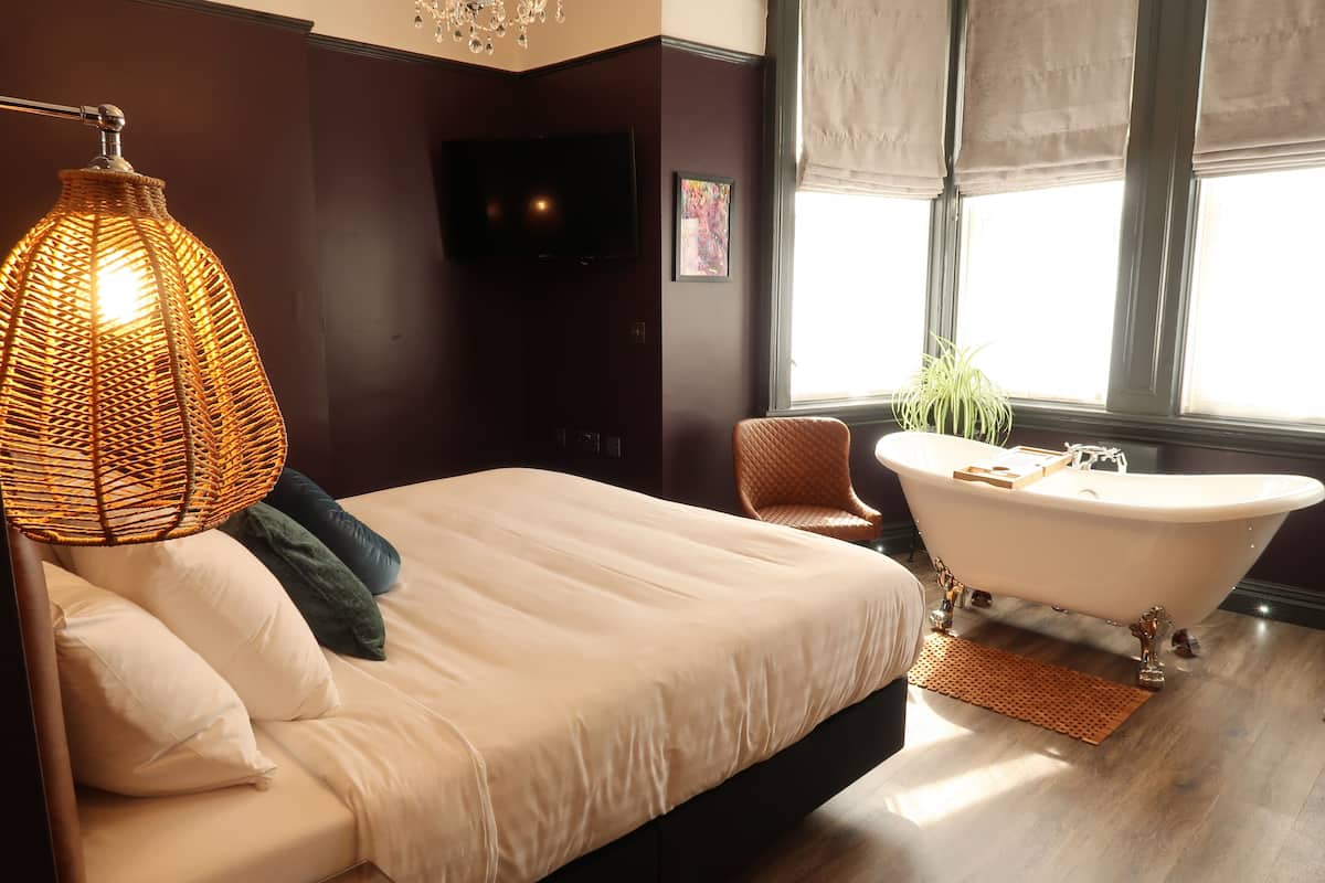 Signature kamer, 1 kingsize bed | Hypoallergeen beddengoed, donzen dekbedden, bedden met traagschuimmatras
