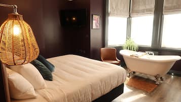 Habitación Prestigio, 1 cama King size | Ropa de cama hipoalergénica, edredón y camas con efecto memoria