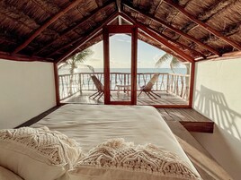 Panoramic Cabin, Ocean View | Minibar, in-room safe, laptop workspace, iron/ironing board