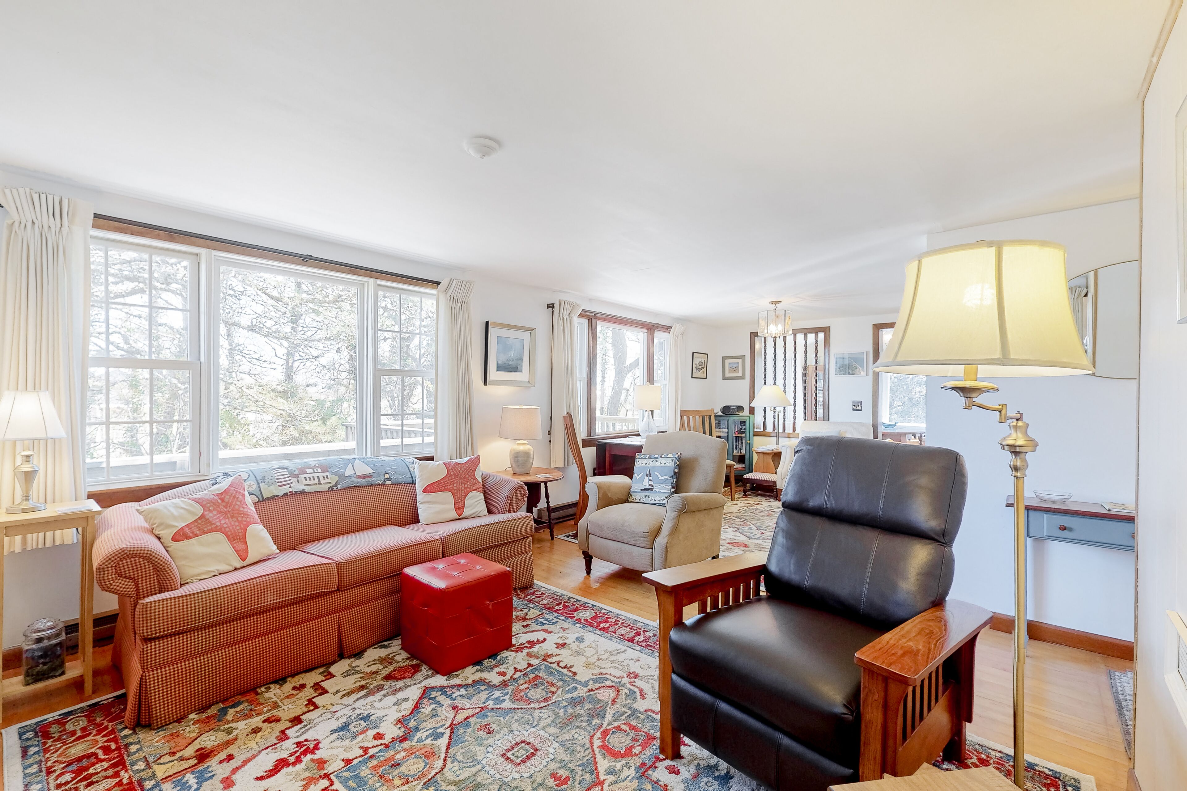 Beautiful home with ocean-view, patio, grill, W/D, & close to Nauset Beach