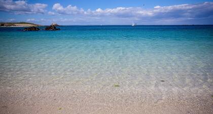 "Ti-Coat" maison bois neuve de plain-pied à Quimperlé