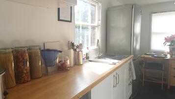 Apartment | Private kitchen | Fridge, microwave, oven, stovetop