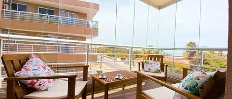 Apartamento Confort | Patio hawaiano