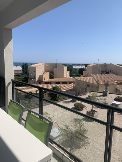 Cosy T3 100m from the beach in a new residence