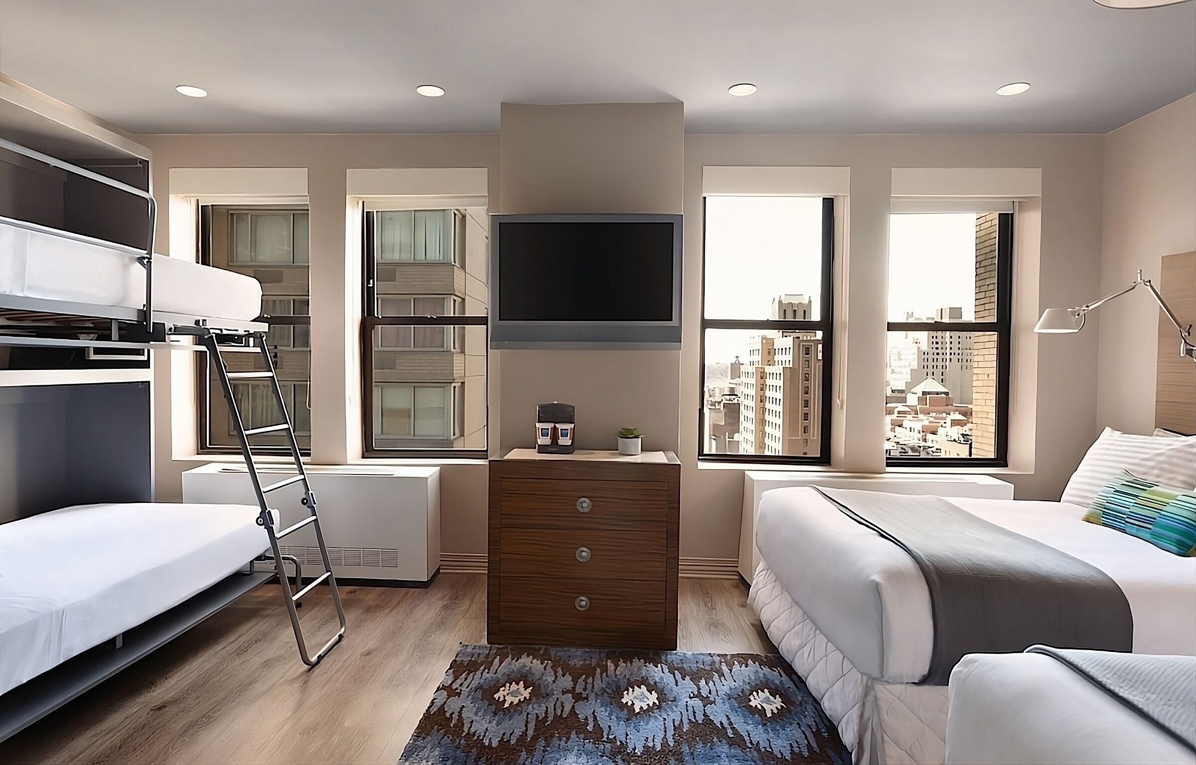 Beautiful City Views! 3 Comfortable Units, Onsite Dining, NearCentral Park