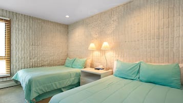 2 slaapkamers, een strijkplank/strijkijzer, gratis wifi, beddengoed