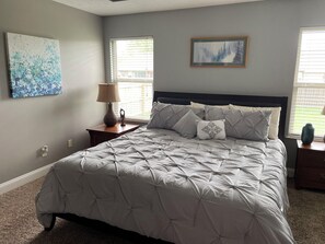 3 bedrooms, iron/ironing board, free WiFi, bed sheets