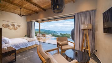 Premium bedding, down comforters, memory foam beds, minibar