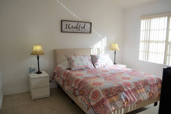 1 bedroom, iron/ironing board, travel cot, free WiFi