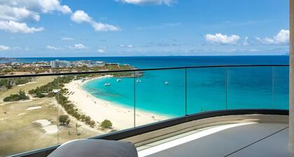 A-501 Stunning 3 bedroom facing Mullet Bay beach