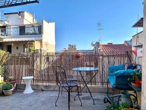 Terrace/patio - Duplex with lovely sky terrace (Marseille)