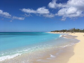 Beach nearby, sun-loungers, beach towels - Private St. Croix home with sunset views overlooking beautiful Cane Bay (Christiansted)